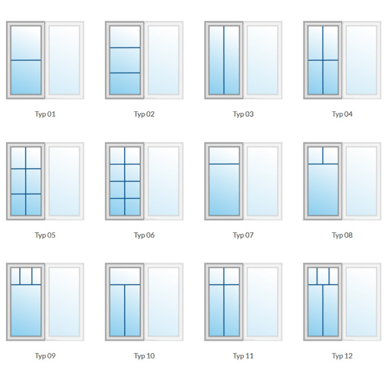 sprossen Typen Vistasysteme