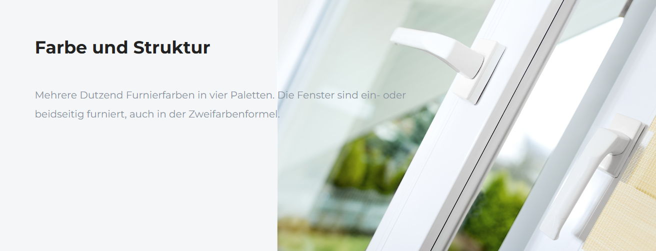 farbe und struktur fenster